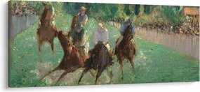 Kép - Edouard Manet, At the Races, reprodukciók (120x50 cm)