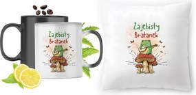 Árvácska szett Mágikus bögre fényképes nyomott mintás párna