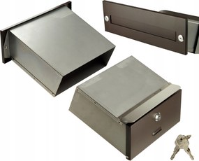 Befalazó Postaláda, Átmenő, Barna