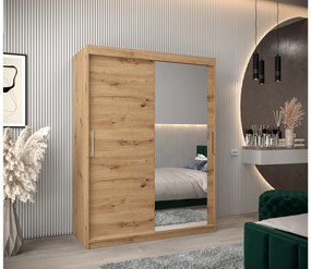 Ruhásszekrény 150 cm Toki 2 (artisan tölgy + artisan tölgy). 1064995