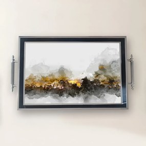 Üveg tálca, 38×24 cm – TPG9947