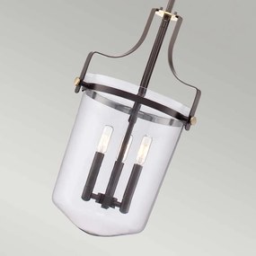 Quoizel PENN STATION QZ-PENN-STATION-M-WT Függőlámpa 3x40W/E14