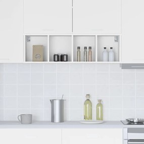 Függő szekrény polcokkal Riga Fehér 30 x 29,5 x 100 cm Faanyag