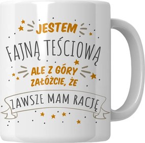 Bögre Én vagyok a vagány anyós Ajándék az anyósnak