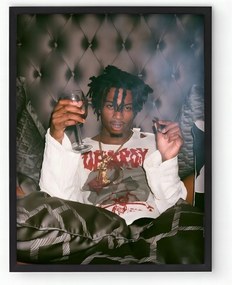 Playboi Carti keretes poszter Nappaliba 20x30 cm Ajándék ötlet