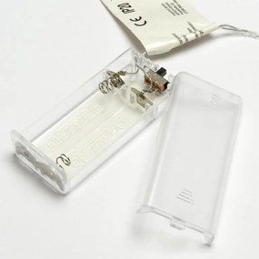 NEXOS Csillagos lánc 2x 20 LED Meleg fehér