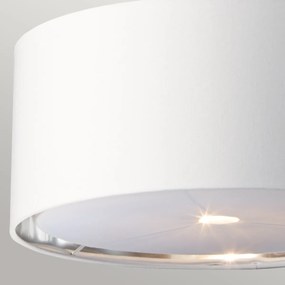 Elstead modern függeszték balance fehér festett nikkelfény elsbalance-p-wpn