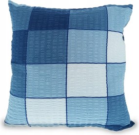 Fakéreg párnahuzat 70x80 piknik mintás, sötétkék