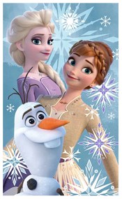 Disney Jégvarázs Olaf and the Sisters kéztörlő, arctörlő, törölköző 30x50cm