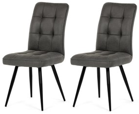 Étkezőszék garnitúra Vintage DCL-D1250 GREY3, 2 db