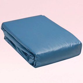 Medence belső fólia, Intex Metal Frame, 244 x 51 cm, kék, kerek, 3 rétegű PVC, leeresztő szeleppel, szűrő csatlakozással (13001)
