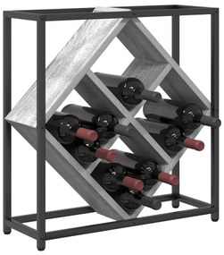 Boros polcok Szürke Sonoma Forgácslap Kicsi Négyszögletes