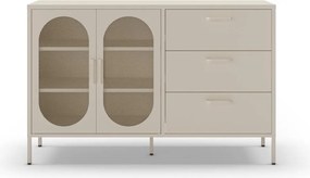 Krémszínű komód 140x90 cm Diora – Marckeric