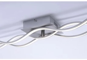 Leuchten Direkt 15166-55 - LED Felületre szerelhető csillár WAWE LED/28W/230V matt króm