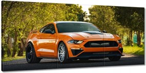Vászonkép 210x100 Narancssárga autó