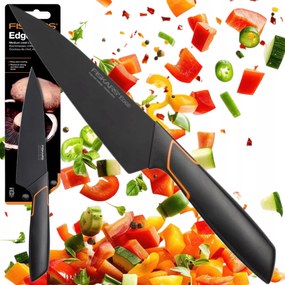 Fiskars Fekete Séf Konyhakés 15CM Edge Éles Prémium Konyha