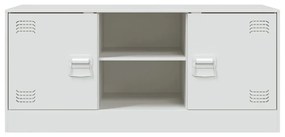 fehér acél TV-szekrény 99 x 39 x 44 cm