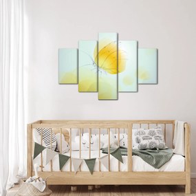 Kép - Sárga pillangó (150x105 cm)