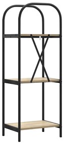 Könyvespolc sonoma tölgy 40 x 30 x 109 cm Faanyag
