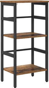 vidaXL Könyvespolc Öreg fa 40 x 29,5 x 81 cm Faanyag