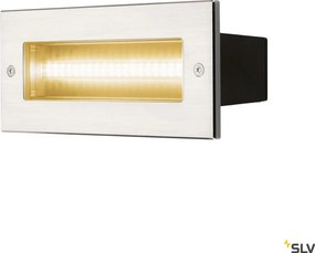 SLV 233650 BRICK Kültéri Falba Építhető Lámpa Rozsdamentes Acél LED IP65