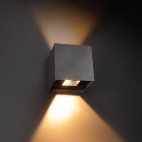 Brilagi - LED Kültéri fali lámpa CUBE LED/6W/230V IP54