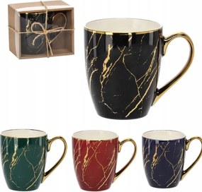 Porcelán Bögre 340ML Márvány MIX Tea Kávé Ajándék