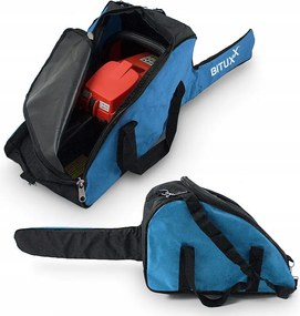 Benzinmotoros fűrész tok robusztus Bituxx vállpánttal