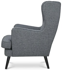 Fülkés fotel GREY2, szürke
