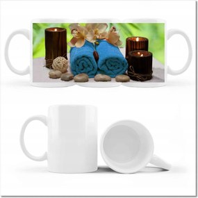 Nyomott mintás bögre Ázsiai Spa