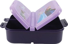 Disney Jégvarázs Modern Magic több rekeszes uzsonnás doboz, szendvicsdoboz
