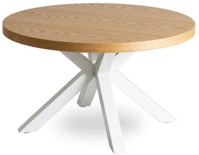 Dohányzóasztal Tölgy/Fehér Színben. LINCOLN