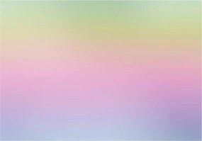 Fotótapéta rózsaszín zöld pasztell színátmenetek sima háttér a falon