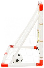 Gyerek-focikapuszett kapufallal 120 x 51 x 77,5 cm