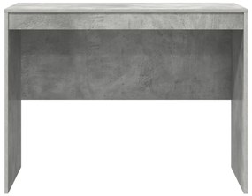 Íróasztal Beton szürke MDF 100 x 50 x 76 cm