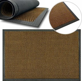 Lábtörlő 3D Pvc Bemeneti Kültéri Tisztítószőnyeg Ajtó Alá 60x90