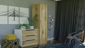 SD-50 gardróbszekrény, tölgy