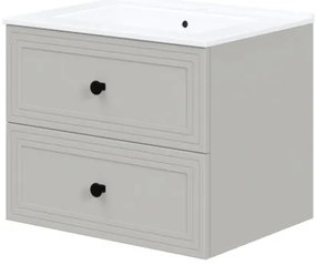 TORETO Mosdószekrény 60 cm kasmír