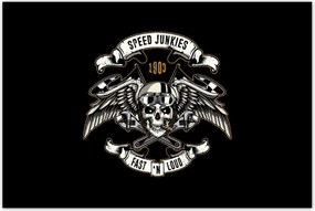 Poszterek 120x80 Motorkerékpáros hangulat