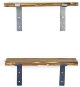 Lam005 Black and Walnut polka