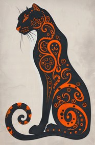 Poszter 53x81cm Művészet és dísz