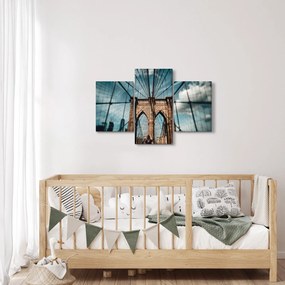 Kép - Brooklyn Bridge (90x60 cm)