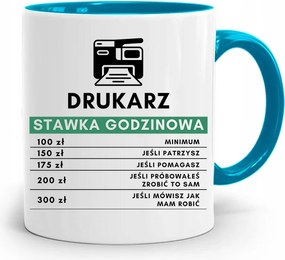 Nyomtatós Kék Bögre Születésnapi Ajándék fényképes nyomtatással