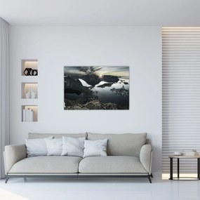 Kép - Norvég hegyek (90x60 cm)