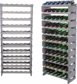 Bortartó állvány moduláris palacktartó 11x6 építs, mint az impregnáló kockák