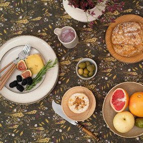 Len asztalterítő 140x140 cm Woodland – Linen Tales