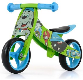 Gyerek multifunkciós fa futóbicikli Milly Mally Jake Bob