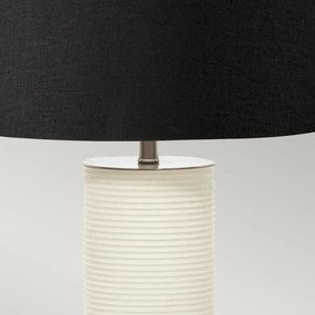Elstead Lighting Ripple RIPPLE-TL-WHT-B Asztali lámpa 1x60W/E27