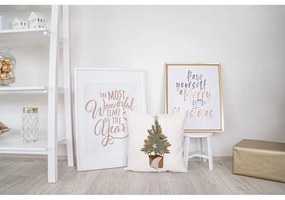 Díszpárna karácsonyi mintával 45x45 cm Christmas Tree – Butter Kings