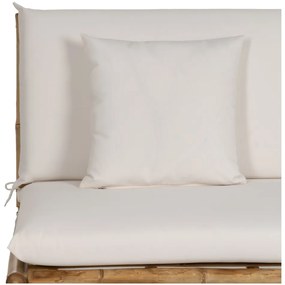 Fehér kanapé 135 cm Bamboo – Ixia